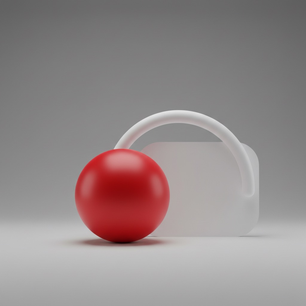 Abstract 3D illustration for Attio alternatives article