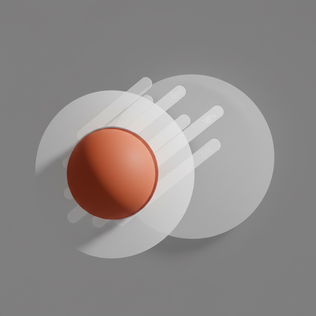 Abstract 3D illustration for CRMs for startups under 50 employees