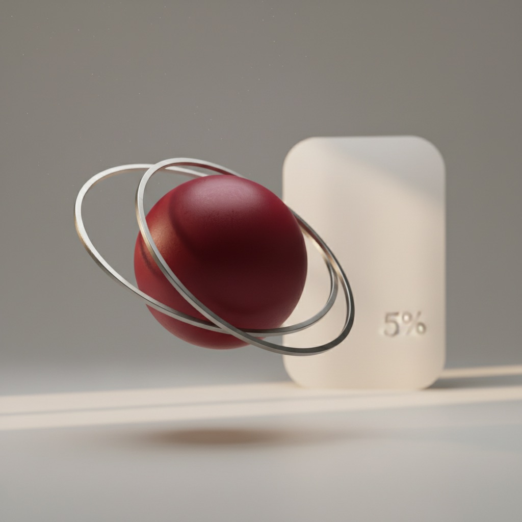 Abstract 3D illustration for HubSpot vs Attio