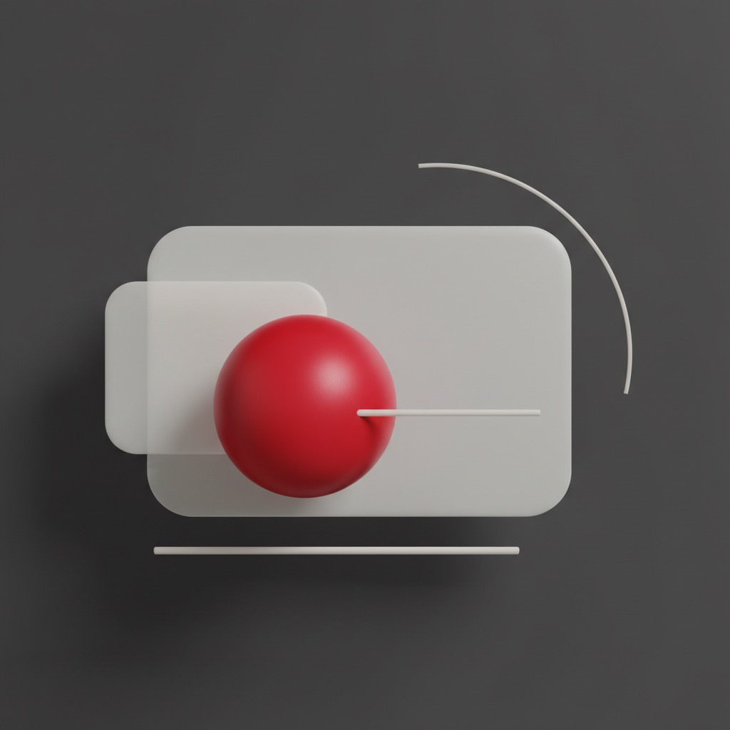 Abstract 3D illustration for Pipedrive alternatives article