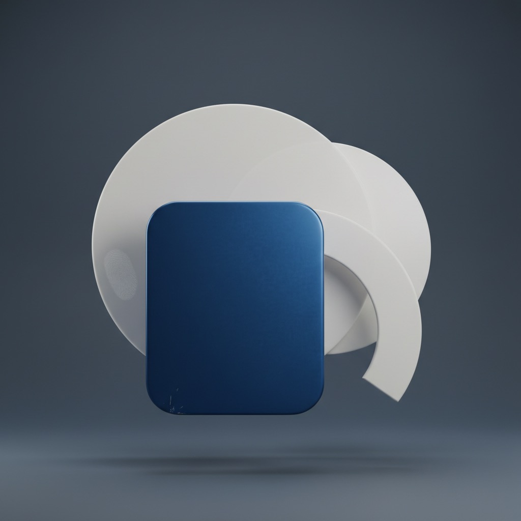 Abstract 3D illustration for SaaS tools with Claude integrations